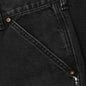 Double Knee Pants - Black