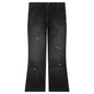 Double Knee Pants - Black