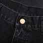 Double Knee Shorts - Black