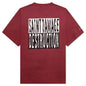Saint Damage S/S Tee - Burgundy