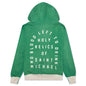Hoodie - Green/Grey