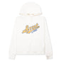 Satin Patch Oversized Hood - Off White
