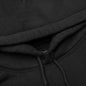 Satin Patch Oversized Hood - Washed Black