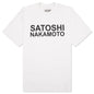 Satoshi Logo Tee - White