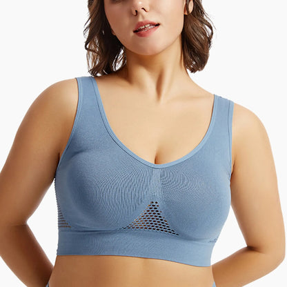 Beautiful Back Sports Bra Shockproof Yoga Support