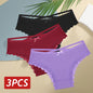 Lace Brazilian Panties Women Low Rise Cotton Underwear