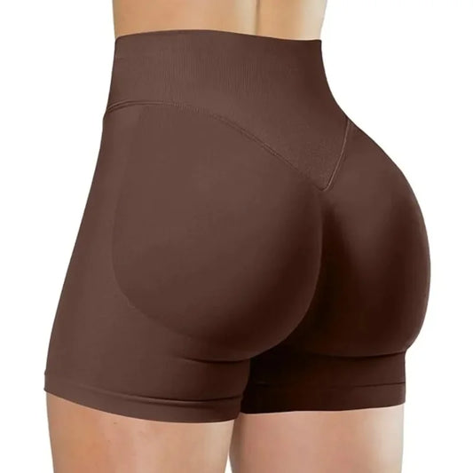 High Waisted Yoga Shorts Women Fitness Running Shorts