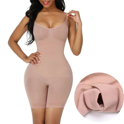 Seamless Shapewear Bodysuit for Women – Tummy Control