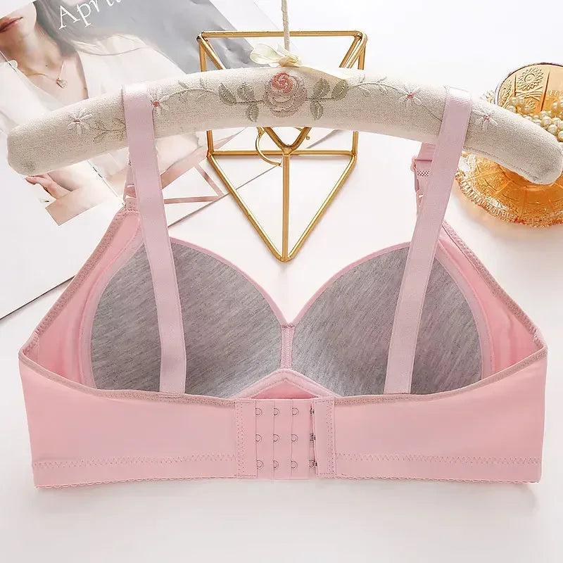 Wireless Push Up Bra Breathable Plus Size Bralette