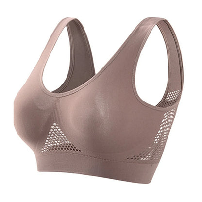 Beautiful Back Sports Bra Shockproof Yoga Support