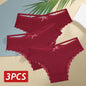 Lace Brazilian Panties Women Low Rise Cotton Underwear