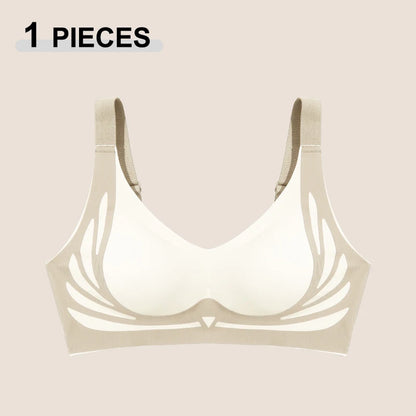 Angel Wings Seamless Push Up Bra No Wire Lingerie