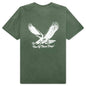Screaming Eagle Tee - Washed Forest Green
