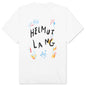 Scribbled Logo Tee - White