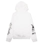 Scribbles Zip Hoodie - Grey