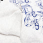 Scribbles Zip Hoodie - Grey