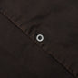 Script Camp Collar Shirt - Jet Black
