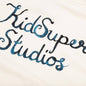 Script Logo Hoodie - Cream