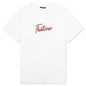Script Tee - Optic White