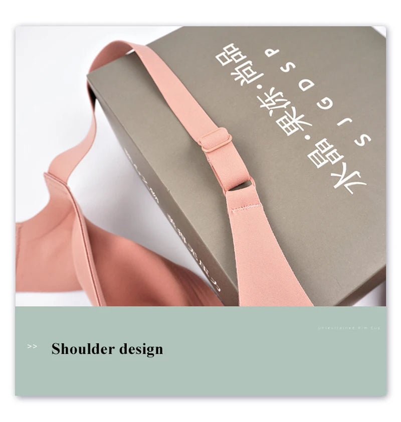 Seamless Wireless Bra – Push Up & Comfortable Fit