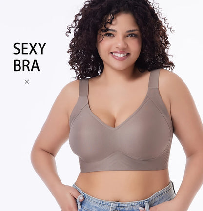 Seamless Push Up Bra Women Wireless Plus Size Bralette