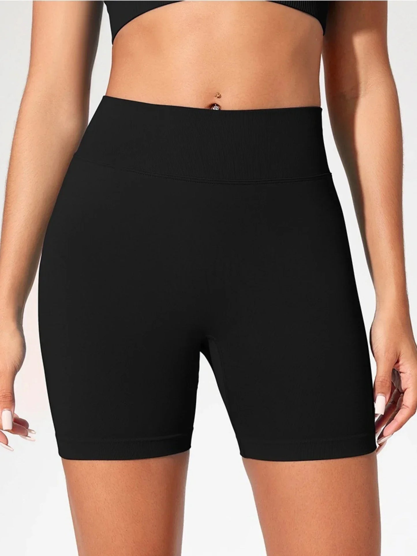 High Waisted Yoga Shorts Women Fitness Running Shorts