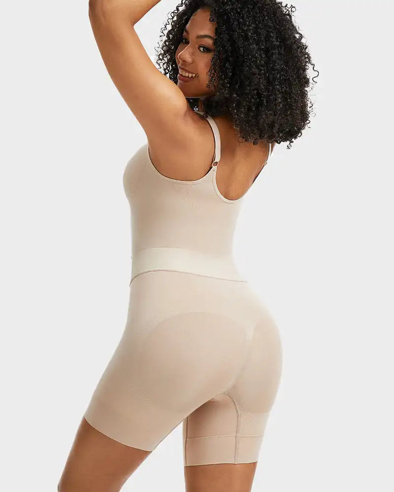 Seamless Bodysuit Shapewear – Tummy Control & Waist Cincher