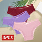 Lace Brazilian Panties Women Low Rise Cotton Underwear