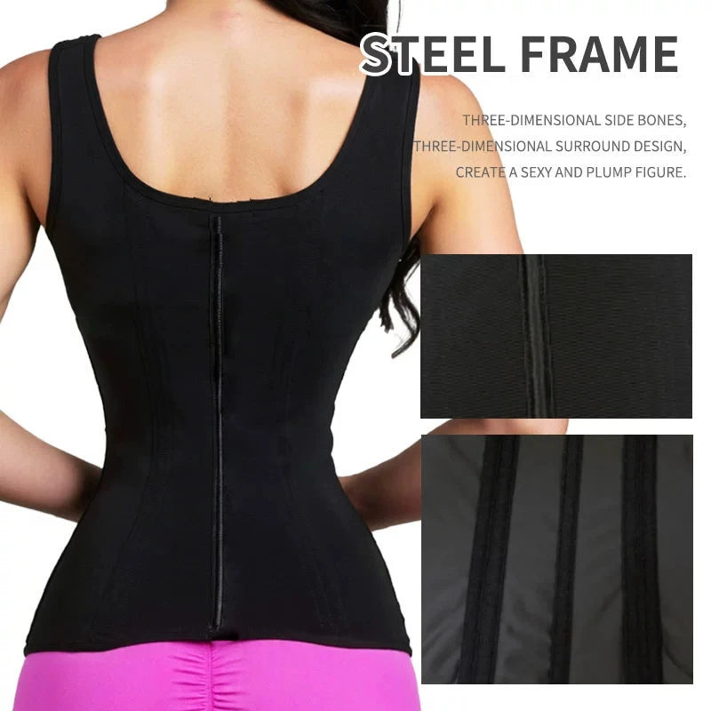 Colombian Fajas Waist Trainer Bodysuit Tummy Control Shaper