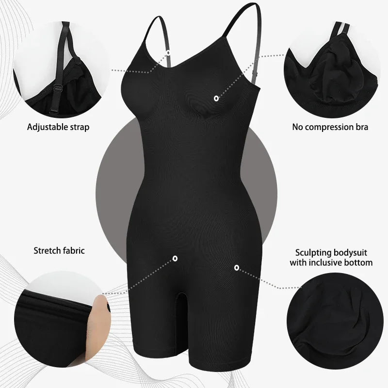 Tank Bodysuit Shapewear – Tummy Control