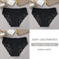 Floral Embroidery Lace Panties 3PCS Sexy Women Briefs