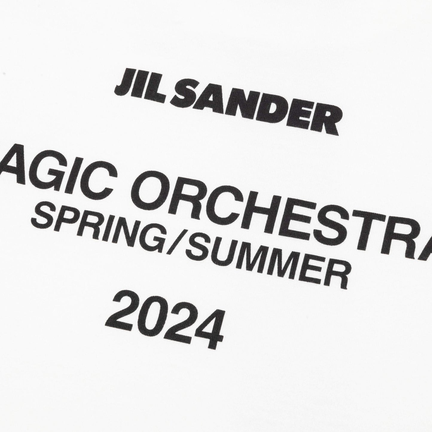 Magic Orchestra Sheer T-Shirt - Marshmallow