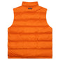 Sherman Convertible Puffer Vest - Burnt Orange