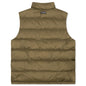 Sherman Convertible Puffer Vest - Olive