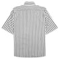 Stripe Button Up Shirt - Black/White
