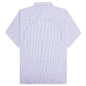 Short Sleeve Logo Shirt - Blue/White