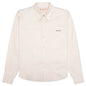 Cream Denim Shirt with Trunakaroo Plaque - Bone
