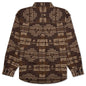 Chimayo Jacquard Button-Down Shirt - Brown
