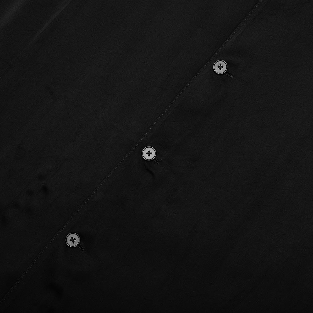 Fluid Viscose Shirt - Black