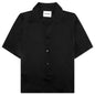 Fluid Viscose Shirt - Black