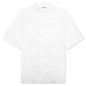Heavy Organic Cotton Poplin Shirt - Optic White