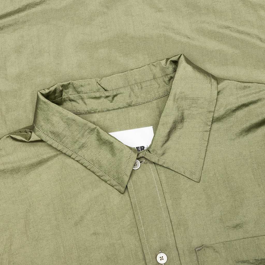 Silk And Nylon Shirt - Grasshopper