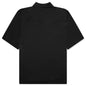 Glass Finish Cotton Poplin Shirt - Black