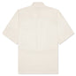 Glass Finish Cotton Poplin Shirt - Eggshell