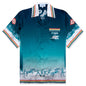 Short Sleeve Cuban Collar Shirt - La Deesse Du Stade