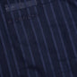 Cotton Voile Shirt With Stripes - Navy