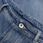 Stud Denim Shorts - Light Blue
