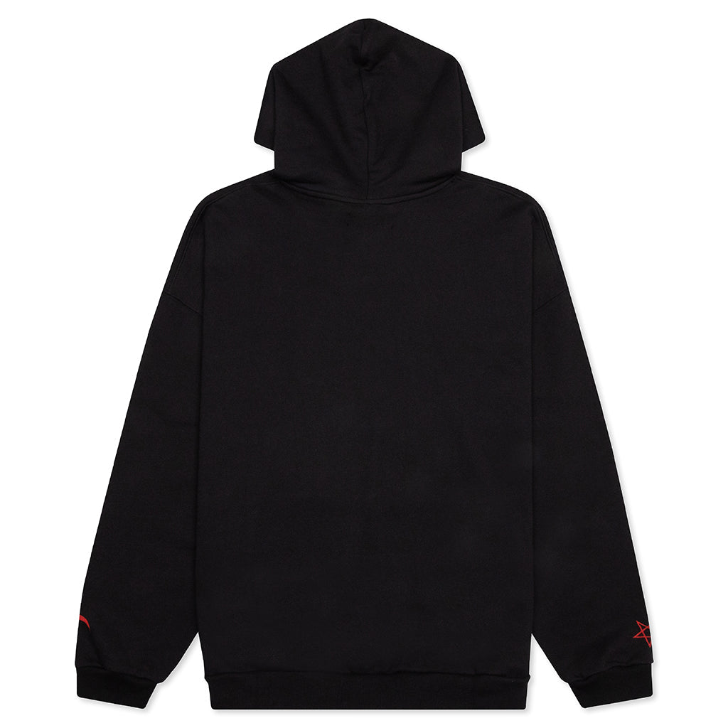 All Natural Cross Hoodie - Black