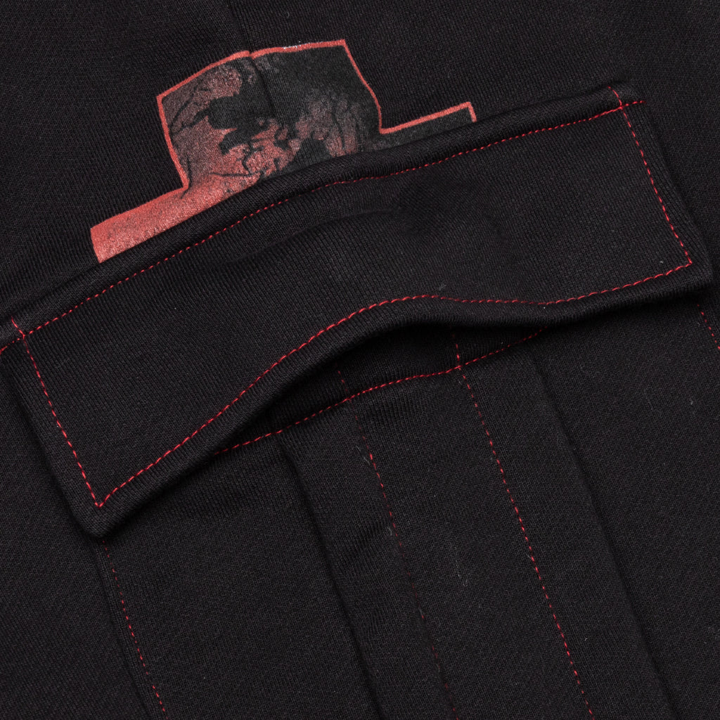Cross Cargo Sweatpants - Black