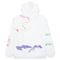 Himalayas Tattoo Hoodie - White